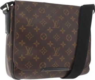 Louis Vuitton Pre-owned Vintage Monogram Schoudertas - Dames - Vintage Schoudertas - Bruin - ONE Size - Leer - Vintage