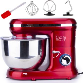 Kitchen Move Kitchen Move - Robot Pastelero Multifunci&oacute;n 5.5l 1500w Rojo - Bat-1519