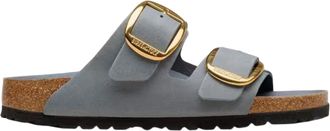 Birkenstock Arizona Big Buckle Sandals With Oiled Nubuck Finish