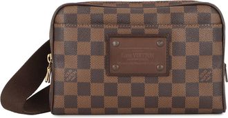 Louis Vuitton Damier Brown Damier Canvas Ebene Fanny Pack (Pre-Owned)