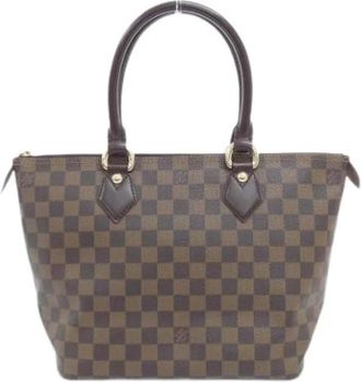 Louis Vuitton Pre-owned Saleya PM Handtas - Dames - Vintage Handtas - Bruin - ONE Size - Vintage