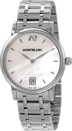 Montblanc Star Classique Quartz Mother of Pearl Dial Ladies Watch 108764