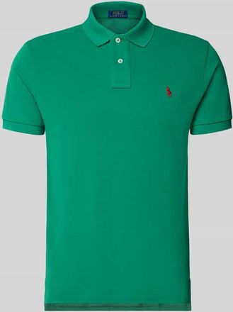 Polo Ralph Lauren Regular Fit Poloshirt aus reiner Baumwolle in Gruen, Gr&ouml;&szlig;e XXL