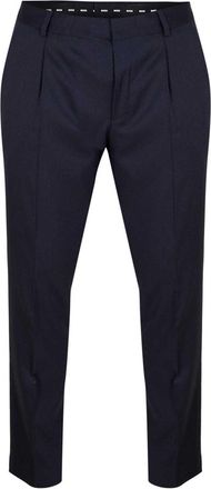 HUGO BOSS Rechte herenbroek (Donkerblauw)