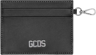 GCDS Comma Kaarthouder - Dames - Portefeuilles - Zwart - ONE Size - Leer - Accessoires