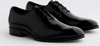 John White Talbot Black Patent Dress Shoe