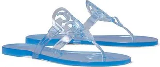 Tory Burch Miller Jelly Flip Flop in Pool Blue at Nordstrom, Size 10