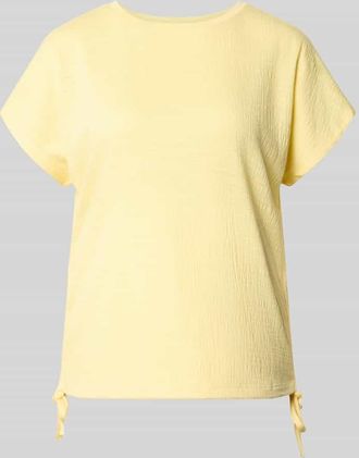 Apricot Regular Fit T-Shirt mit Viskose-Anteil in Hellgelb, Gr&ouml;&szlig;e XXL