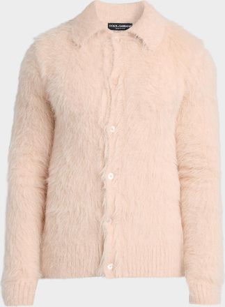 Dolce & Gabbana Men & apos;s Collared Cardigan Sweater