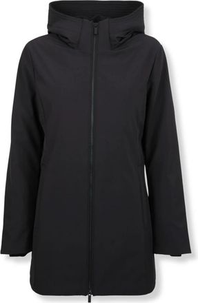 Woolrich New Firth Down Parka - Dames - Dons jassen - Zwart - M - Leer - Jassen