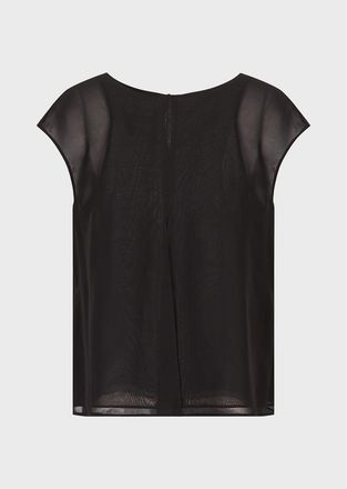 Emporio Armani Womens Top in Black - Size 6 UK