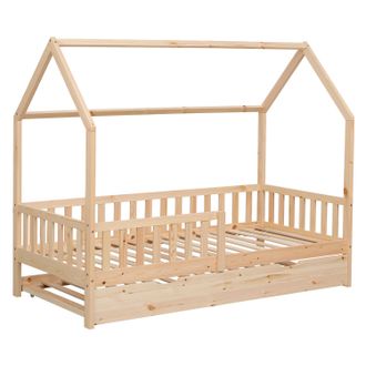 Happy Garden Cama Caba&ntilde;a Nido Infantil 190x90cm De Madera Marceau