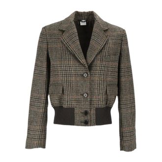 Aspesi Giacca Mod.0978 - Dames - Jassen - Veelkleurig - Maat: S Wol