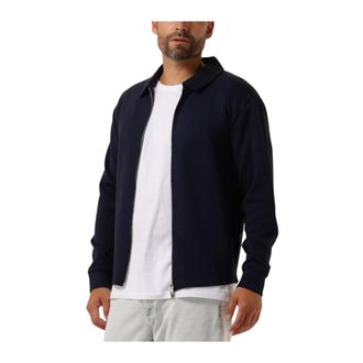 Selected Zachte Full Zip Sweat Vest - Heren - Vesten met rits - Blauw - 2XL - Hoodies & sweatvesten