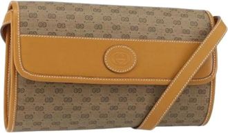Gucci Pre-owned Cross Body Bags, female, Beige, Size: ONE SIZE Pre-owned Cross Body Bag