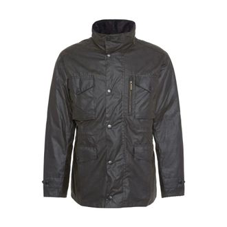 Barbour Light Jackets, male, Green, Size: XL Outdoor-Inspired Wax Jacket