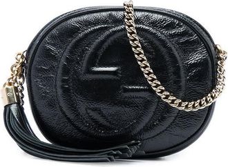 Gucci Pre-owned Gucci Mini Patent Soho Chain Crossbody Ladies UR1JV2WD741LNZ2O
