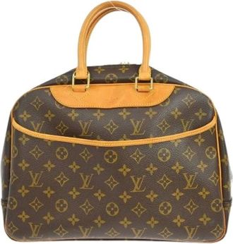 Louis Vuitton Pre-owned Handbags, female, Brown, Size: ONE SIZE Pre-owned Deauville handbag