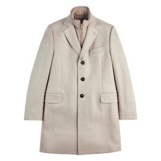 Fay Jassen, Heren, Grijs, L, Dubbelbreasted jas