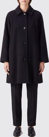 The Row Cappotto in misto lana al ginocchio con cintura e spalle scese