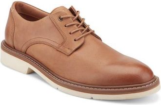 Rockport Foley Plain Toe Derby in Medium Natural at Nordstrom, Size 10.5