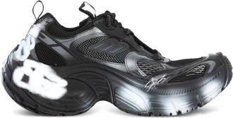 Balenciaga 6XL sneakers met vlakken - Zwart