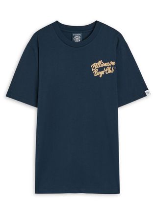 Billionaire Boys Club Script Logo-printed Cotton T-shirt - Navy - S