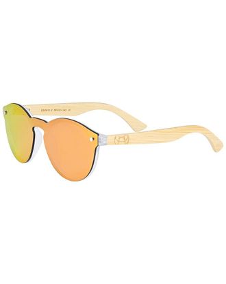 Earth Wood Unisex Tulum 52Mm Polarized Sunglasses