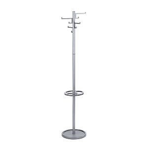 Kerkmann Kerkmann - Perchero Con 8 Ganchos Para Abrigos Aluminio Blanco