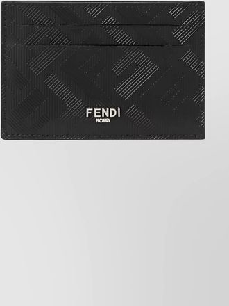 Fendi leather cardholder