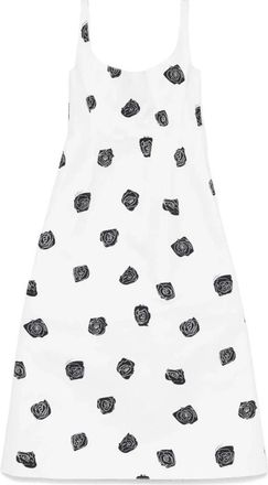 Marni Dames, Jurken, Wit, Maat: XS Katoen