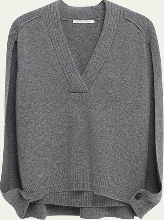 Maria McManus Wool and Cashmere Cocoon Cape