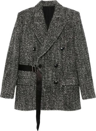 Isabel Marant Ezzia Jas - Dames - Blazers - Zwart - XS - Wol - Jassen