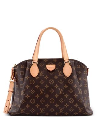 Louis Vuitton Rivoli Handbag Monogram Canvas MM satchel - Brown
