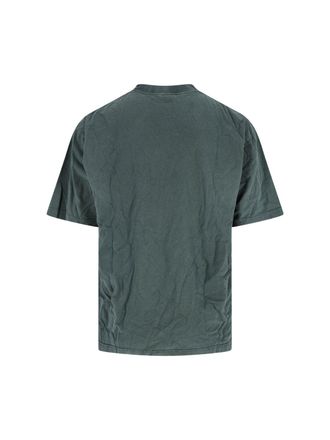 Balenciaga Mens T-Shirts And Polos Green Cotton
