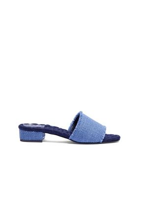 AERA Giorgia vegan low heeled sandal in Classic Blue at Nordstrom, Size 38.5