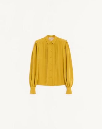 Valentino Camicia In Cady Couture Donna GIALLO 36