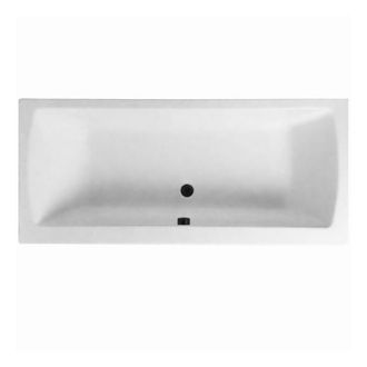 Vitra Ba&ntilde;era Rectangular De 180x80cm Con Patas Vitra Neon Blancas + Desag&uuml;e Wirquin Con Tapa Y Tap&oacute;n En Negro Mate/black Touch