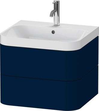 Duravit Set C-bonded Duravit Happy D.2 Plus Suspendido, 575x490mm, 2