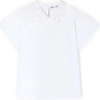 Motivi Tops, Dames, Wit, XS, Katoen, T-Shirts