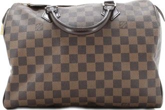 Louis Vuitton Speedy Handbag Damier 30 satchel - Bruin