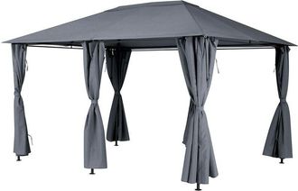 Hesperide Hesperide - Tela Para Cenador Santorini Antracita - 3 X 4 M - Hesp&eacute;ride