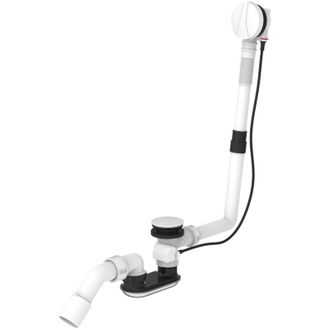 Laufen Laufen Accesorios - Juego De Desag&uuml;e Y Rebosadero Para Ba&ntilde;era, Blanco Mate H2951422680001