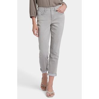 NYDJ Margot Girlfriend Jeans in Grenada Mist at Nordstrom Rack, Size 8