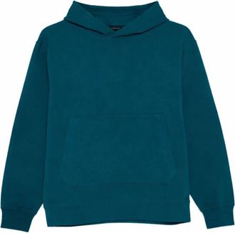 C.P. Company Hoodie met logo - Heren - Hoodies - Blauw - S - Katoen - Hoodies & sweatvesten