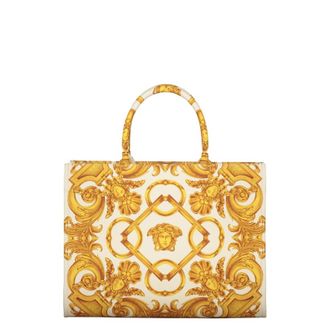 Versace Canvas Tote Bag