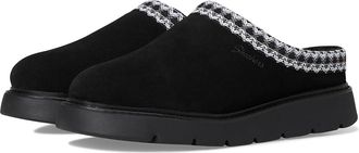 Skechers Cozy Up - Cozy Cascade Womens Slippers Black/Black : 6.5 B - Medium, Suede