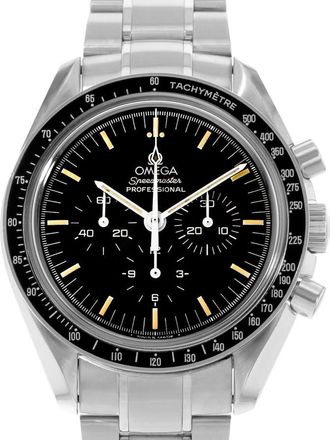 Omega Pre-owned Omega Speedmaster Chronograph Hand Wind Black Dial Mens Watch 3590.50.00