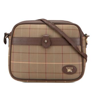 Burberry Pre-owned Womens Vintage Check Crossbody Bag - Tan Textile - One Size