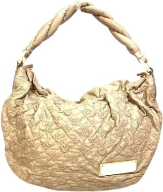 Louis Vuitton Pre-owned Shoulder Bags, female, Beige, Size: ONE SIZE Pre-owned Monogram Olympe Shoulder Bag